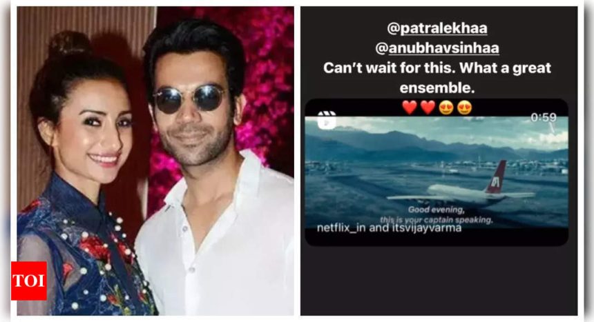 Rajkummar Rao praises wife Patralekhaa’s ‘IC 814: The Kandahar Hijack’ teaser: “Can’t wait for this one” | Hindi Movie News