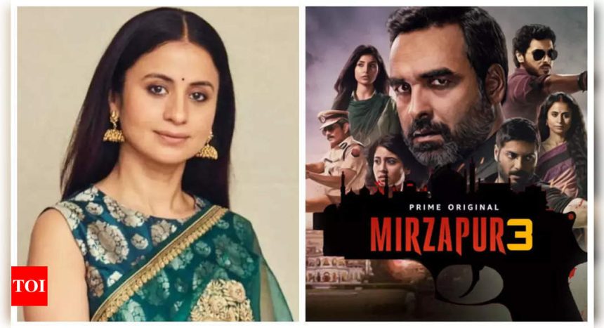 Rasika Dugal aka Beena Tripathi from 'Mirzapur' talks about the third season receiving mixed reviews: ' I feel every kind of response is good...' |