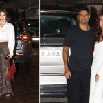 Rhea Chakraborty arrives in style with rumoured boyfriend Nikhil Kamath at Shibani Dandekar’s birthday party | Hindi Movie News