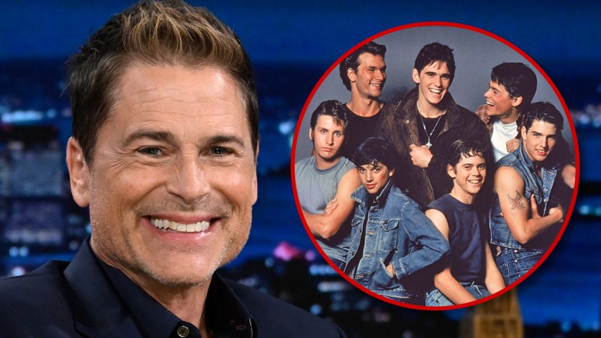 Rob Lowe Says 'Outsiders' Castmembers Are His 'Frat Brothers'