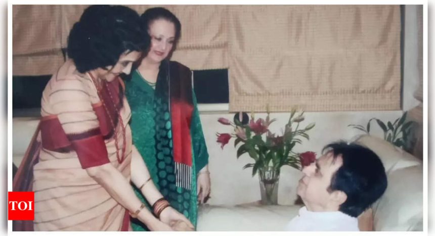 Saira Banu celebrates her 'favourite Akka' Vyjayanthimala’s 91st birthday with rare photos featuring Dilip Kumar |