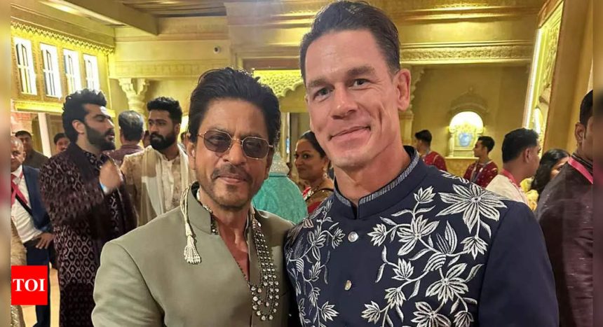 'Shaking Shah Rukh Khan's hand was emotional moment': John Cena recalls his starstruck meeting with King Khan at Anant Ambani and Radhika Merchant's wedding | Hindi Movie News