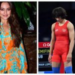 Sonakshi Sinha REACTS as Indian wrestler Vinesh Phogat gets disqualified from the Olympics | Hindi Movie News