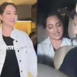 Sonakshi Sinha engages in a hilarious banter with the paparazzi post dinner date with hubby Zaheer Iqbal | Hindi Movie News