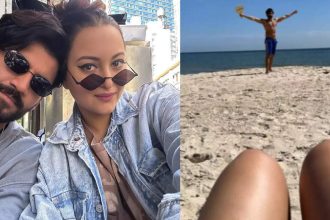 Sonakshi Sinha gives fans a glimpse of her beach vacation with husband Zaheer Iqbal | Hindi Movie News