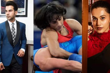 Taapsee Pannu, Rajkummar Rao, Randeep Hooda and other celebs congratulate Vinesh Phogat as she becomes the first female wrestler to enter the Paris 2024 Olympics | Hindi Movie News