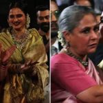 Throwback: Rekha surprises Jaya Bachchan with a hug as Amitabh wins best actor award in viral video