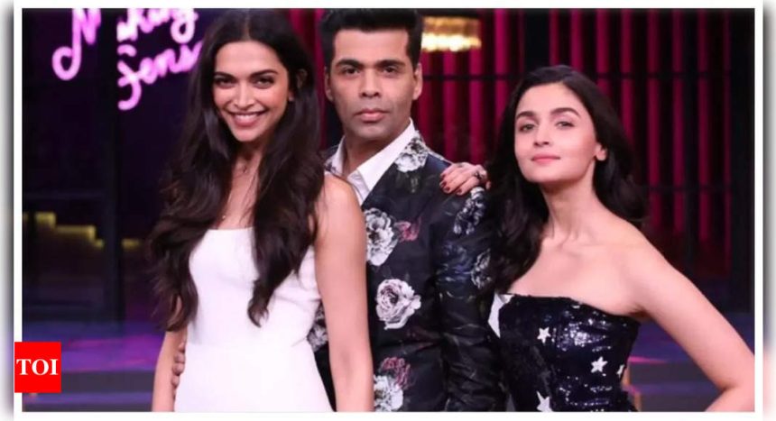 Throwback: When Alia Bhatt was asked to choose between her cat and Ranbir Kapoor; Deepika Padukone reacted, 'No, no, can't...' | Hindi Movie News