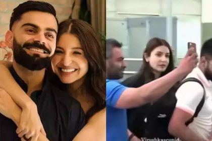 Throwback: When Anushka Sharma protected Virat Kohli from fans at the airport- video inside | Hindi Movie News