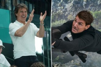 Tom Cruise pulls off incredible stunt at Paris Olympics 2024