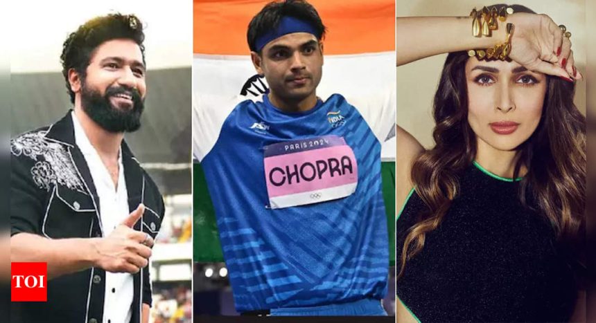 Vicky Kaushal, R Madhavan, Malaika Arora and other celebs congratulate Neeraj Chopra for winning silver medal in Paris Olympics 2024 | Hindi Movie News