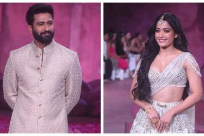 Vicky Kaushal and Rashmika Mandanna's showstopping appearance on fashion runway gets fans excited for 'Chhaava' - Pics Inside |