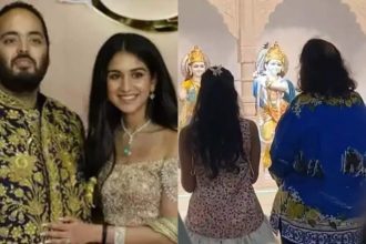 Watch: Anant Ambani and Radhika Merchant perform aarti during their Temple visit in Panama | Hindi Movie News