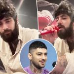 Zayn Malik sends fans into a frenzy with full beard, longer hair in new video