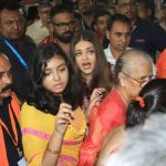 Aishwarya Rai Bachchan, daughter Aaradhya and mother Brinda Rai seek Lord Ganesh's blessings; Abhishek Bachchan absent