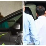 Aishwarya Rai and daughter Aaradhya Bachchan seen at Jalsa after viral video with Abhishek Bachchan |