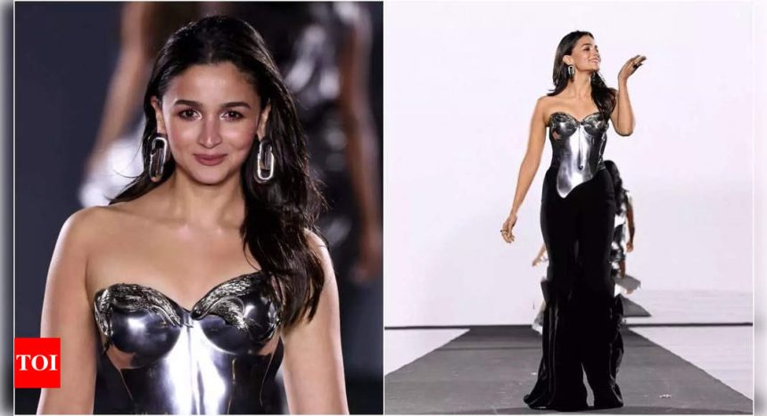 Alia Bhatt makes her debut at Paris Fashion Week, walks ramp in style alongside Kendall Jenner, Cara Delevingne and others | Hindi Movie News