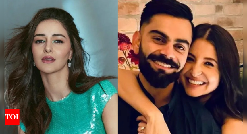 Ananya Panday REACTS to Virat Kohli and Anushka Sharma’s love story | Hindi Movie News