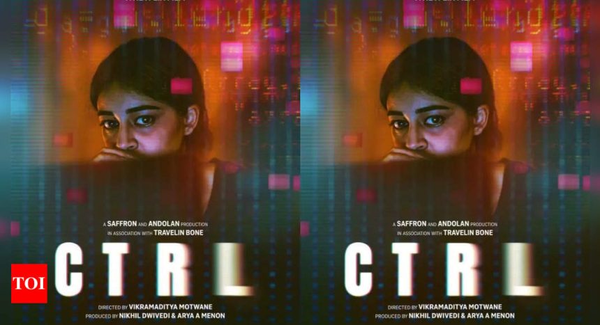 Ananya Panday drops intriguing 'CTRL' poster ahead of trailer launch TOMORROW