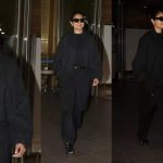 Anushka Sharma returns to Mumbai months after spending time with Virat Kohli in London post the birth of son Akaay Kohli; actress stuns in an all black avatar - WATCH VIDEO