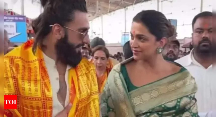 'Are you okay?' Ranveer Singh checks on soon-to-be mom Deepika Padukone while visiting Siddhivinayak temple barefoot | Hindi Movie News