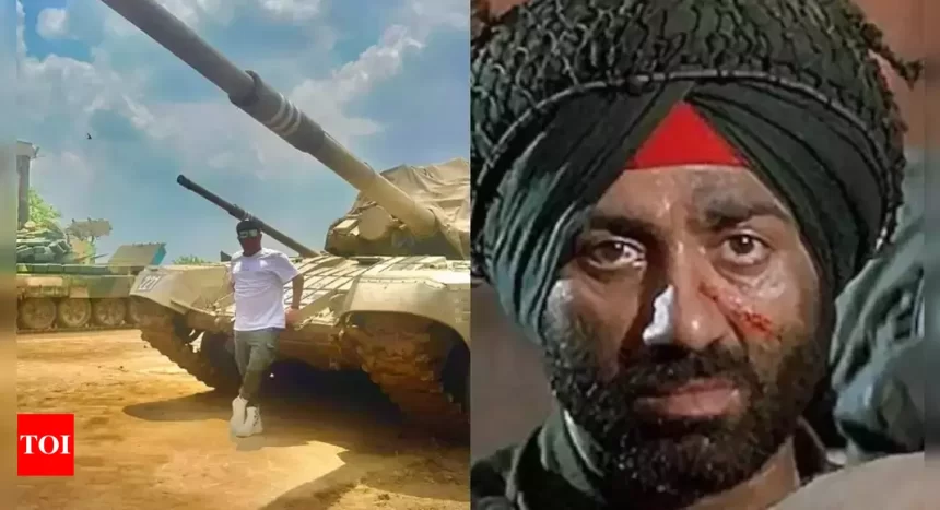 Binoy Gandhi teases fans with BTS pics for Sunny Deol, Varun Dhawan, and Diljit Dosanjh's film 'Border 2' | Hindi Movie News