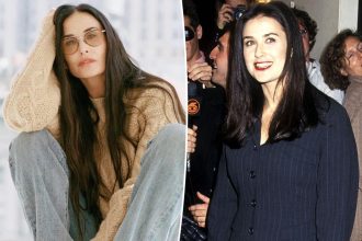 Demi Moore biked 60 miles daily to lose weight after second pregnancy