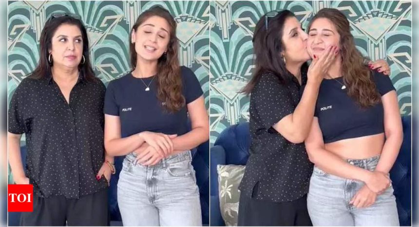 Dhvani Bhanushali recreates viral moment with Farah Khan, turns trolling into a heartwarming approval: 'Pat on my back' | Hindi Movie News