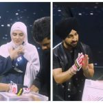 Diljit Dosanjh presents a gift to his Pakistani fan at his Manchester concert - Watch |