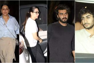 Gauri Khan, Karisma Kapoor, Arjun Kapoor, Arhaan Khan among others visit Malaika Arora's mother's home to offer emotional support | Hindi Movie News