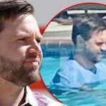 J.D Vance Goes Swimming with Shirt On at Luxury La Jolla Hotel