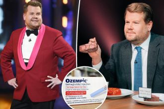 James Corden admits Ozempic 'didn't really work' due to his food addiction