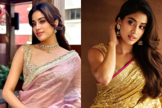 Janhvi Kapoor's stunning saree moments