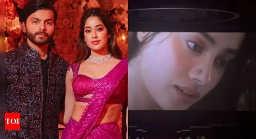 Janhvi Kapoor's boyfriend Shikhar Pahariya is love-struck seeing her in 'Devara: Part 1' with Jr NTR: Am I dreaming? | Hindi Movie News