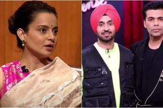 Kangana Ranaut accuses journalist of conspiracy with Karan Johar and Diljit Dosanjh: 'Kitni badi sazish ka main shikar ho rahi hoon yaha pe'