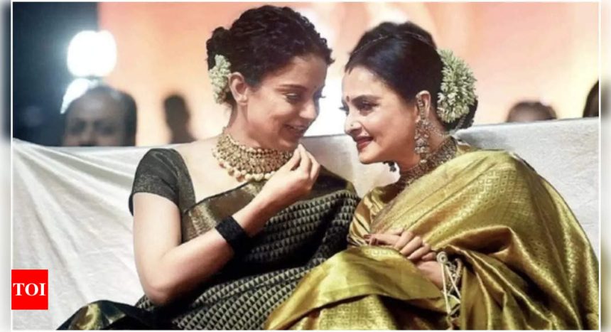 Kangana Ranaut reveals Rekha’s ‘greatest compliment ever’ | Hindi Movie News