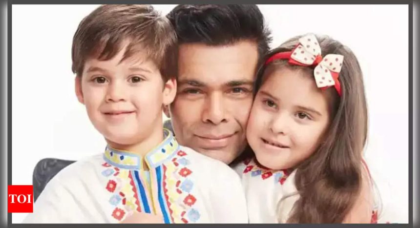 Karan Johar reveals his kids Yash and Roohi are 'confused' about what he does for a living: 'They keep wondering...' |