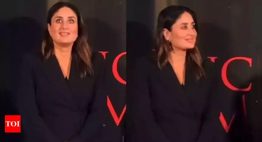 Kareena Kapoor caught off guard by the mention of 'Shahid' at trailer launch | Hindi Movie News