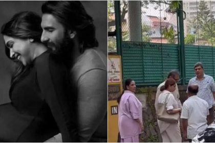 New grandparents visit Deepika Padukone and Ranveer Singh's baby daughter at their residence