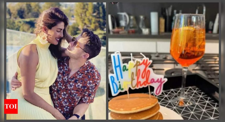 Nick Jonas gives fans a sneak peek into his intimate birthday celebration with wife Priyanka Chopra - See photo |