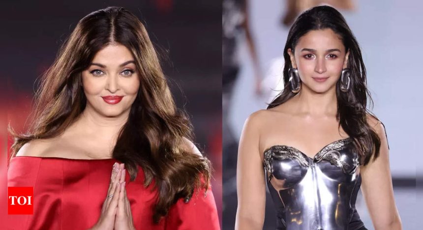 Pic - Aishwarya Rai Bachchan and Alia Bhatt enjoy a hearty conversation as they get ready together for the Paris Fashion Week |