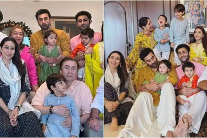 Ranbir Kapoor and daughter Raha Kapoor steal the show at the Kapoor family's Ganesh Chaturthi celebration; Alia Bhatt misses the festivities | Hindi Movie News