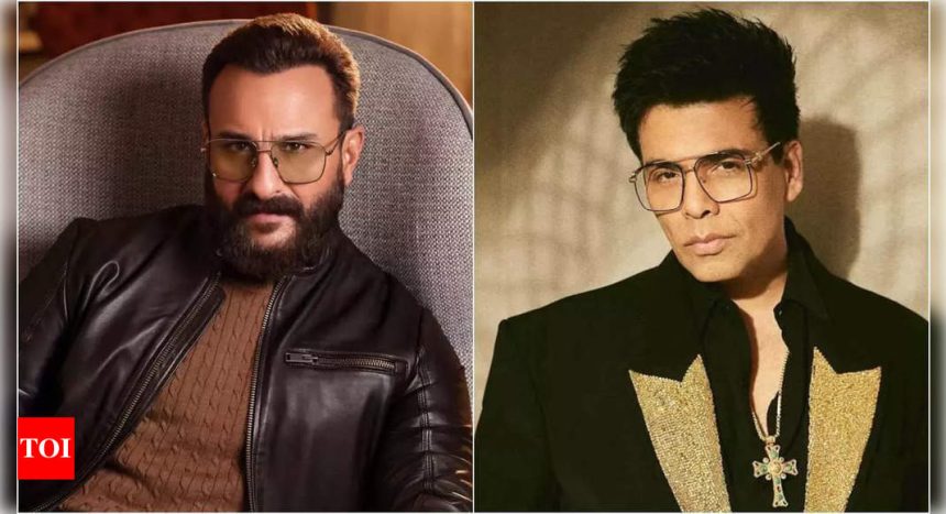 Saif Ali Khan reacts to Karan Johar's 'stars charge Rs 40 crore but bring in only Rs 3.5 crore' remark: 'He wants to cut pay cheques' | Hindi Movie News