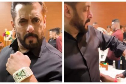 Salman Khan tries on diamond-studded watch worth Rs 167 CRORE; can't take his eyes off stunning piece - WATCH |