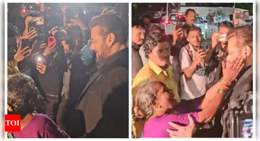 Salman Khan's sweet interaction with an elderly fan at an event wins hearts on the internet - WATCH video |