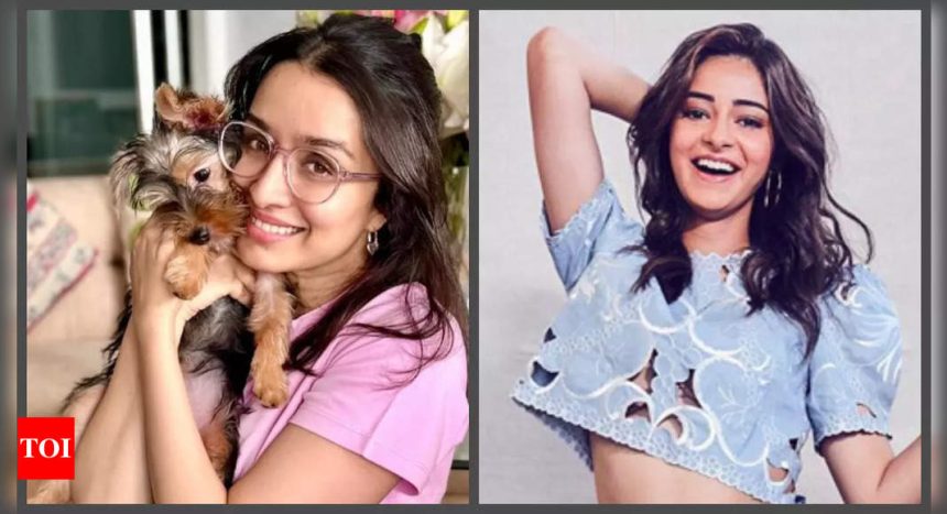 Shraddha Kapoor welcomes 'Small Stree' into her family; Ananya Panday REACTS - See photos | Hindi Movie News