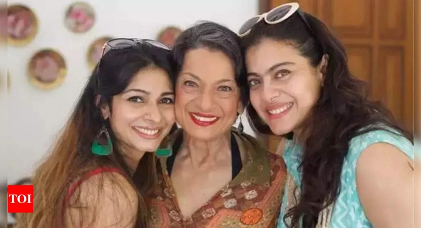 Tanuja celebrates her birthday: Tanishaa Mukerji reveals how the actress was a single parent to her and sister Kajol | Hindi Movie News