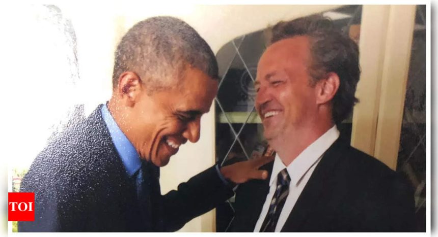 Throwback: When Matthew Perry called former U.S. President Barack Obama his 'Mancrush' in a hilarious social media post |