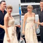 Travis Kelce and Taylor Swift pack on the PDA during Electric Lady Studios date in New York