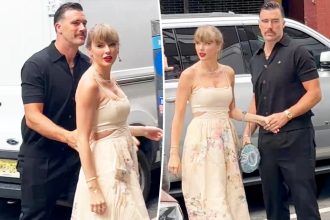 Travis Kelce and Taylor Swift pack on the PDA during Electric Lady Studios date in New York